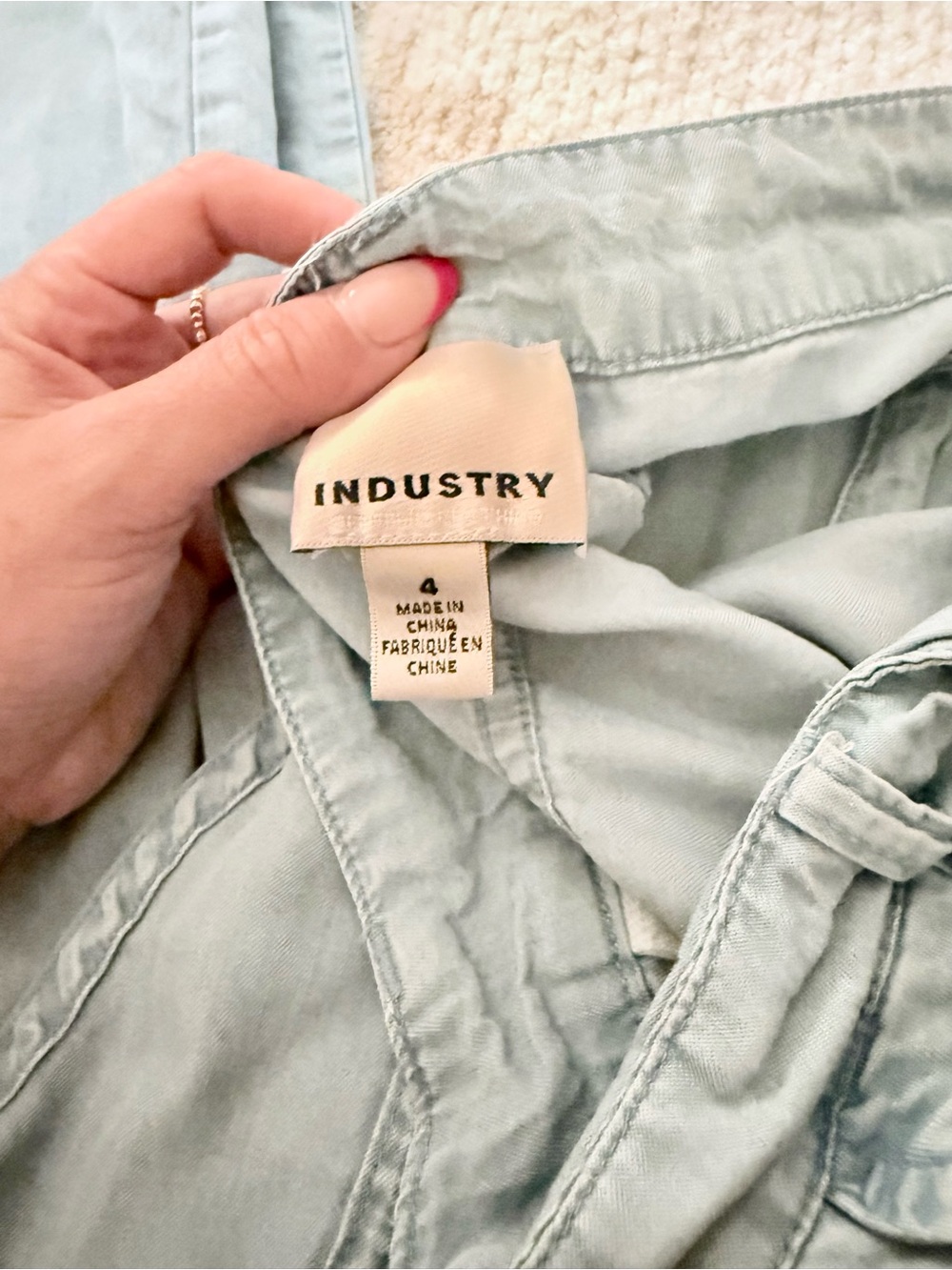 INDUSTRY Light Blue pants